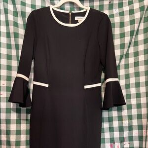 Calvin Klein Black & White Business Formal Dress